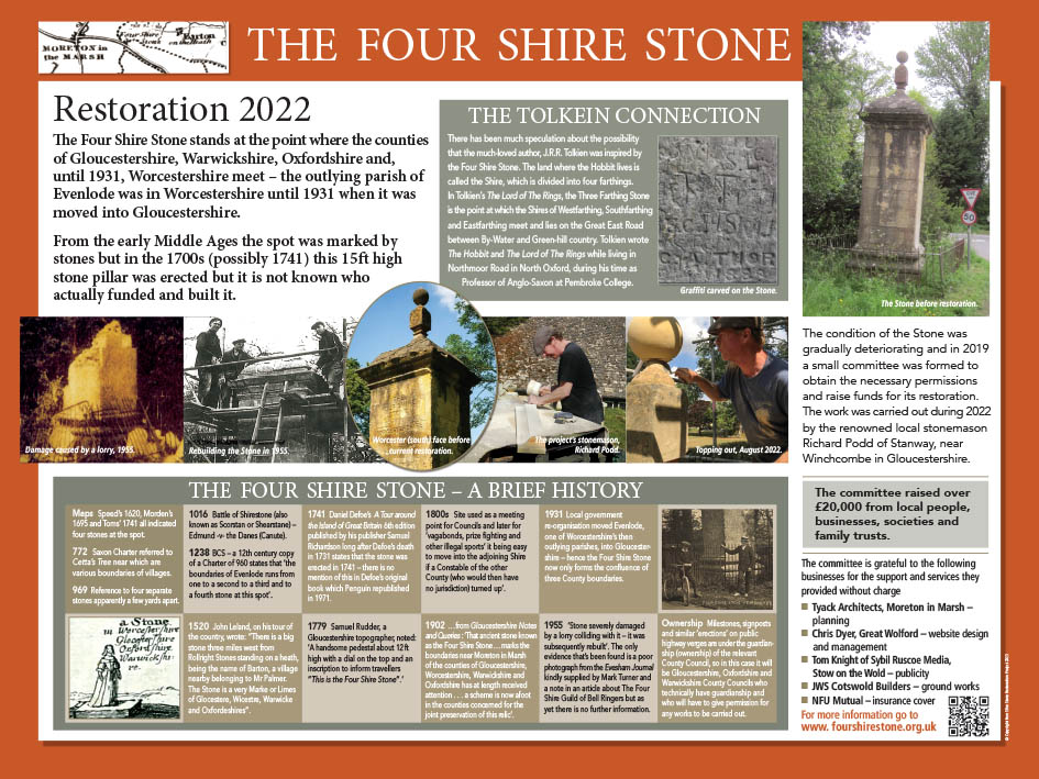 The Four Shire Stone Restoration 2022